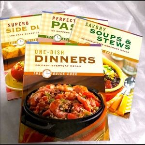 Cookbooks- 4 bundled
